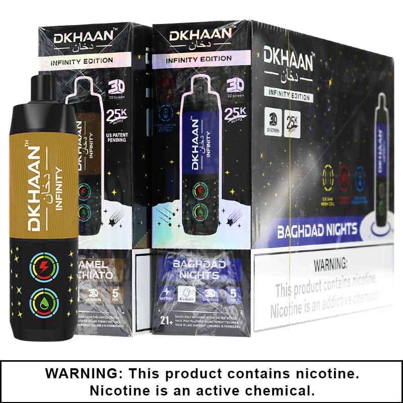 Portable Hookah Nest Dkhaan Infinity Vape - Exotic Flavor Boost | Buy Now  Dkhaan Infinity Dispo